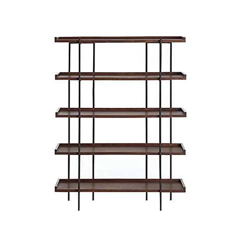 Chicken Bookshelf Indoor Bookshelf Living Room Storage Rack Floor-Mounted Multi-Layer Display Rack Suitable for Living Room Study Office Storage Shelves