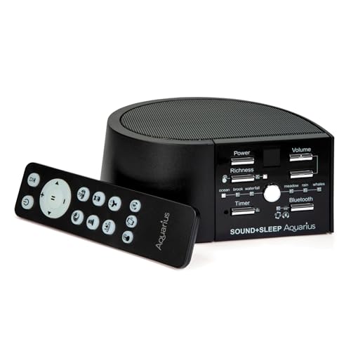 Sound+Sleep High Fidelity Sleep Sound Machine with 30 Guaranteed Non-Looping Nature Sounds