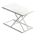 Ergonomic Height Adjustable Standing Desk Converter - Portable Sit-Stand Riser for Home Office, Compact Design for Improved Posture & Productivity, Ideal Mobile Workstation
