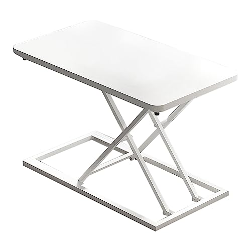 Ergonomic Height Adjustable Standing Desk Converter - Portable Sit-Stand Riser for Home Office, Compact Design for Improved Posture & Productivity, Ideal Mobile Workstation