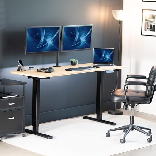 71" x 30" Electric Desk with Touch Screen Memory Controller