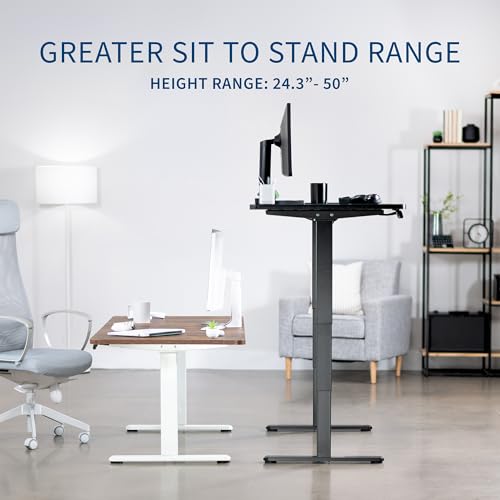 71" x 30" Electric Desk with Touch Screen Memory Controller