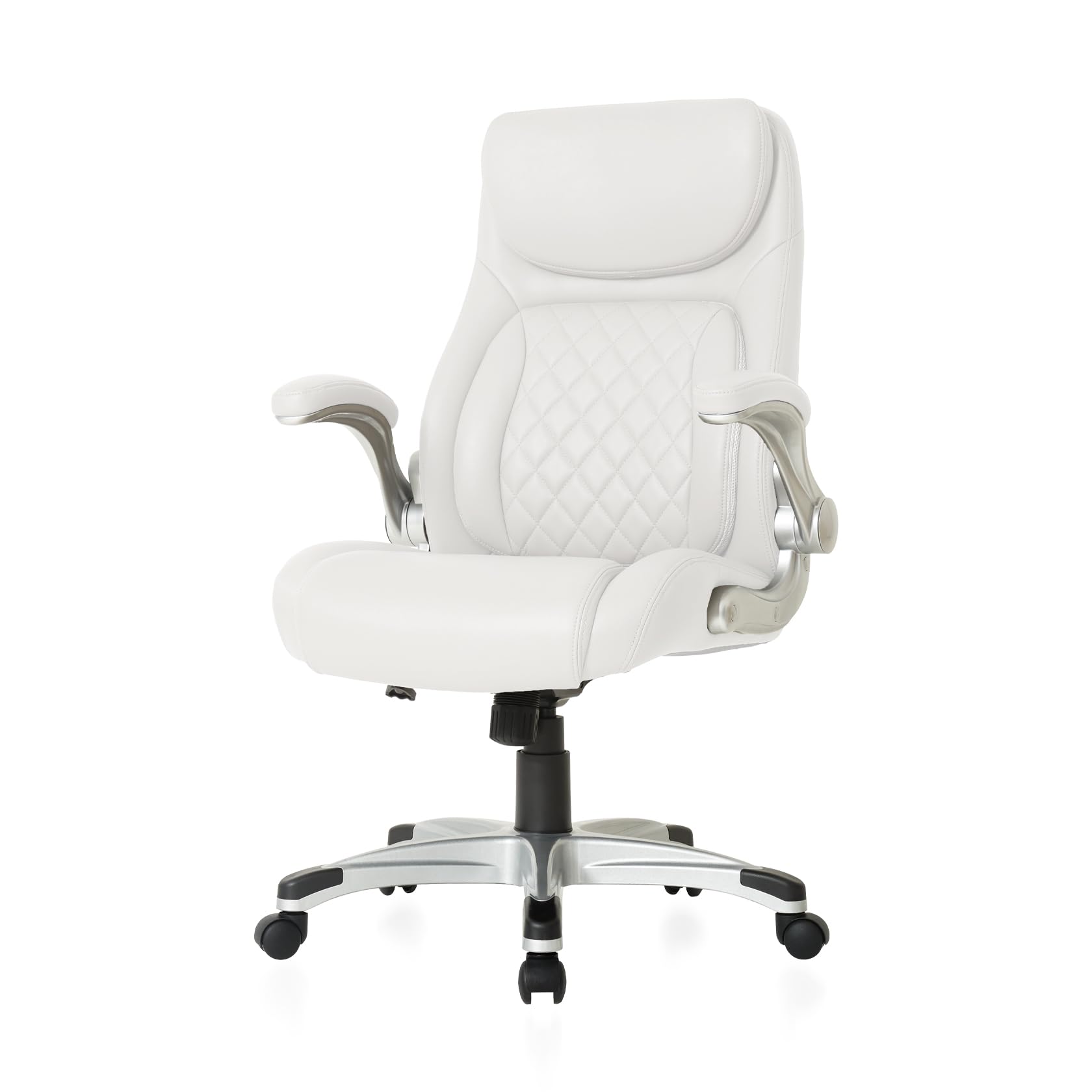 Nouhaus +Posture Ergonomic PU Leather Office Chair with Lumbar Support