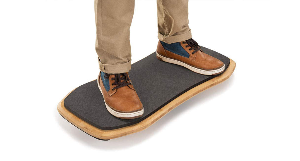 UPLIFT DESK Motion-X Balance Board - 27" Ergonomic Wobble Board for Standing Desks, Anti-Fatigue Support for Core Engagement & Stability