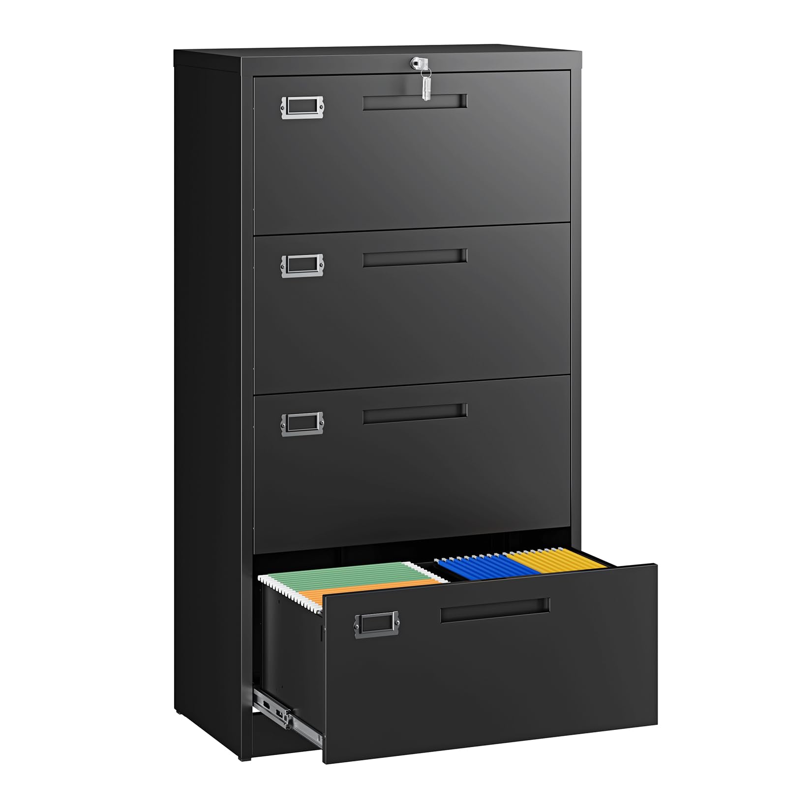 Letaya Metal Lateral File Cabinet with 2–5 Drawers