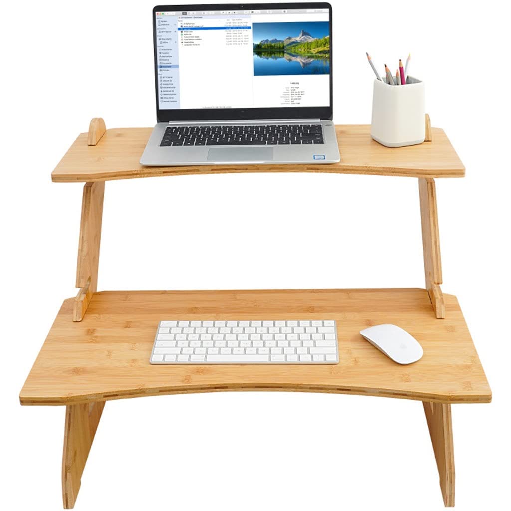 Standing Desk Converter Standing Monitor Stand Desk Convertor Riser for Monitor Adjustable Heigh