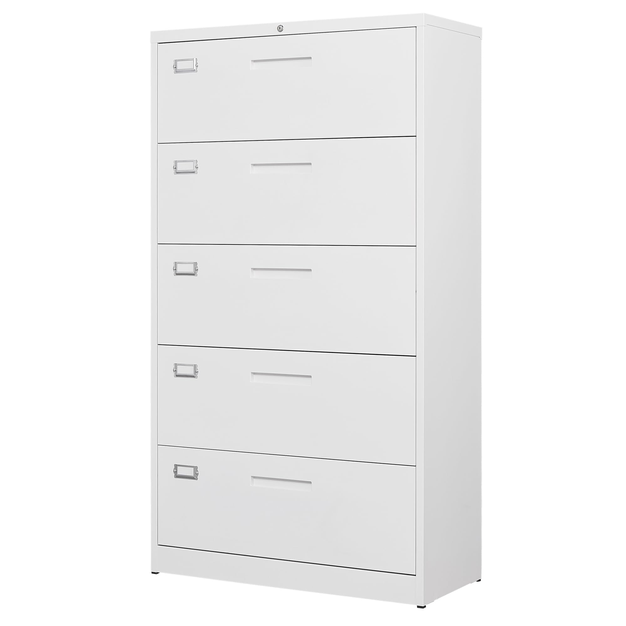Letaya Metal Lateral File Cabinet with 2–5 Drawers
