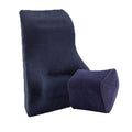 GFHSKRPL Auto Car Lumbar Back Support Waist Cushion Headrest Supply Memory Foam for Office Home Chair Styling Seat