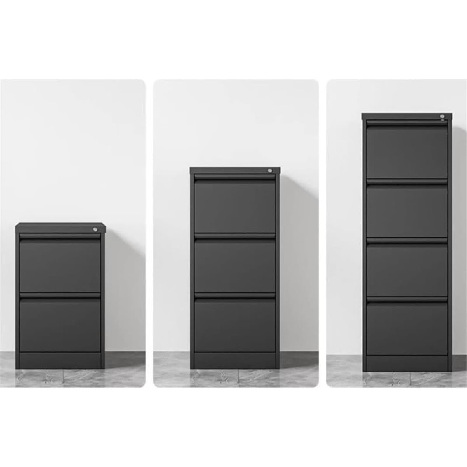 Professional File Storage Cabinet, Office Organizer, Thickened Steel Plate Construction, Large Capacity Document & Data Storage Solution