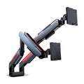 Dual-Monitor Desk Mount, T18-2H, Articulating Arm