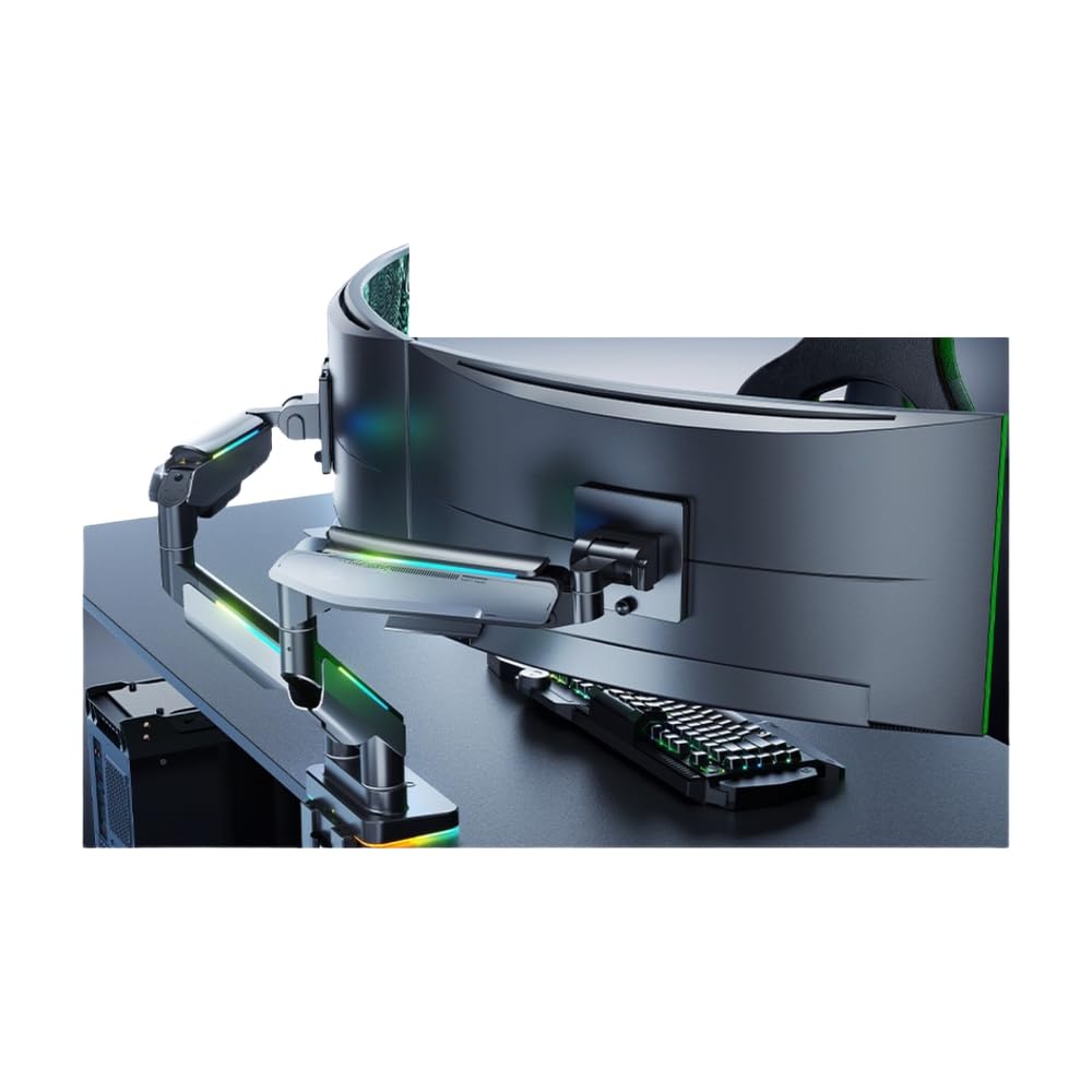 T18-2H Dual-Monitor Desk Mount with Articulating Arms