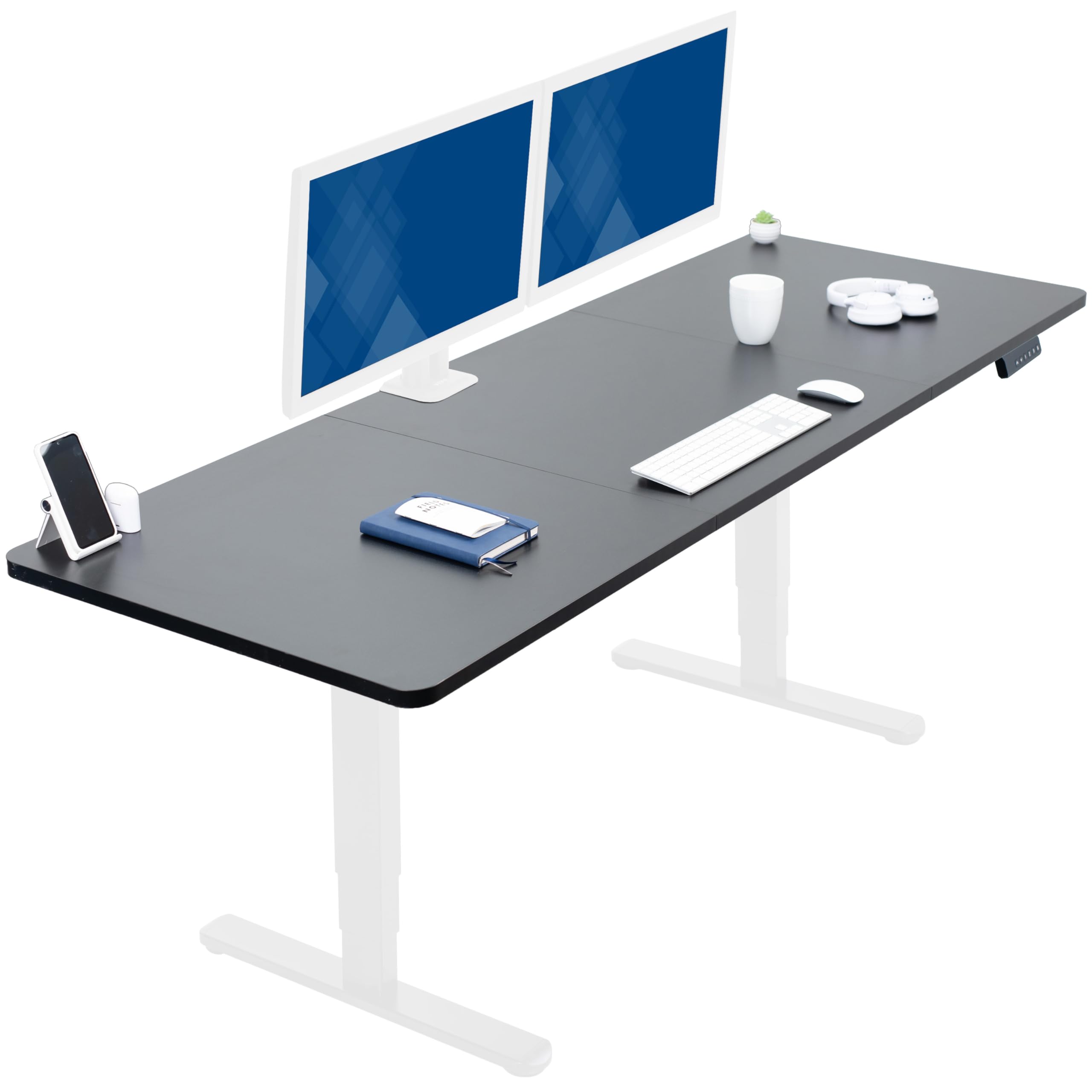 71-Inch Electric Standing Desk with Memory Touch Controller