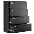 Letaya Metal Lateral File Cabinet for Home Office 2/3/4/5 Drawer （29" H/40 H/52 H/65 H/68 H File Cabinet