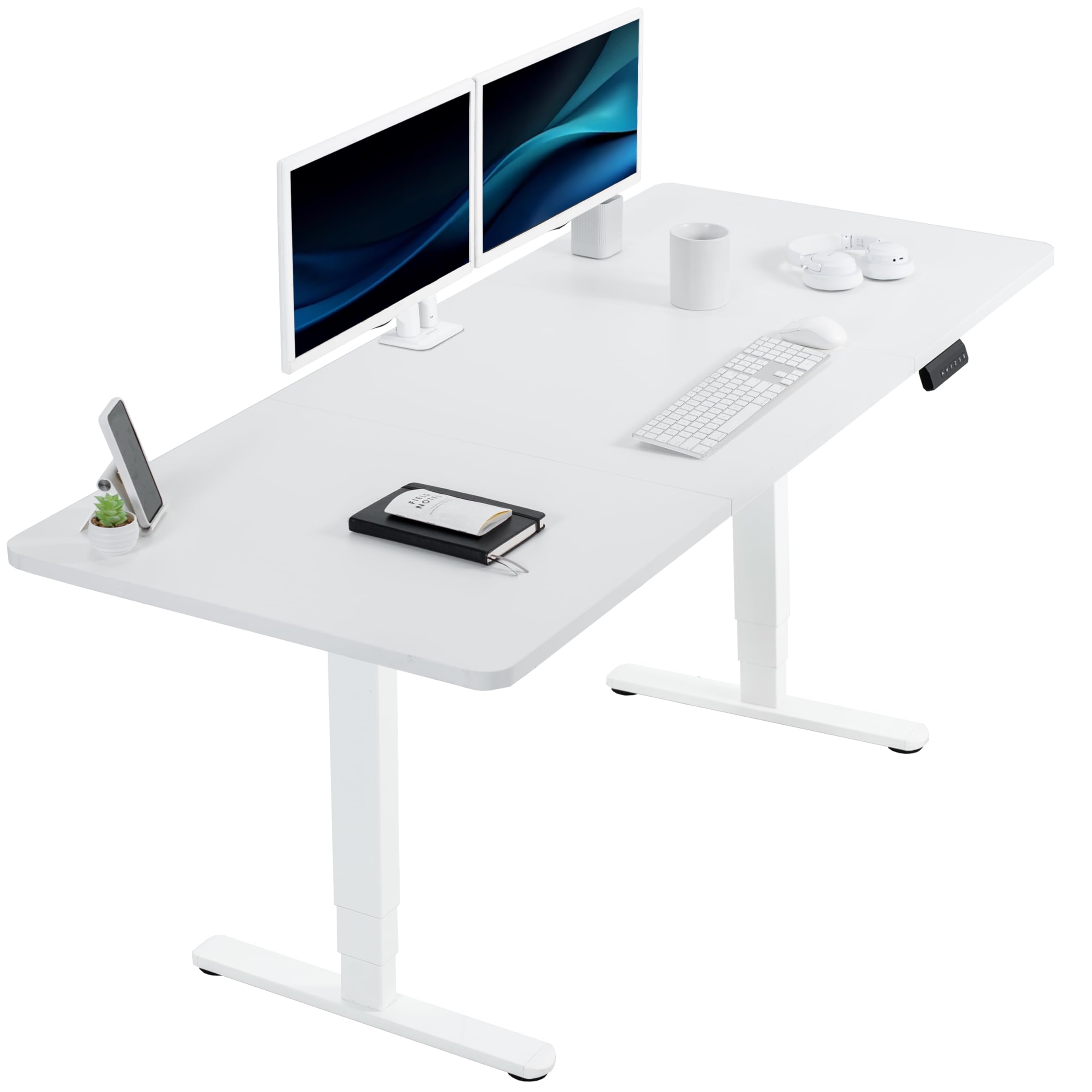 71-Inch Electric Standing Desk with Memory Touch Controller