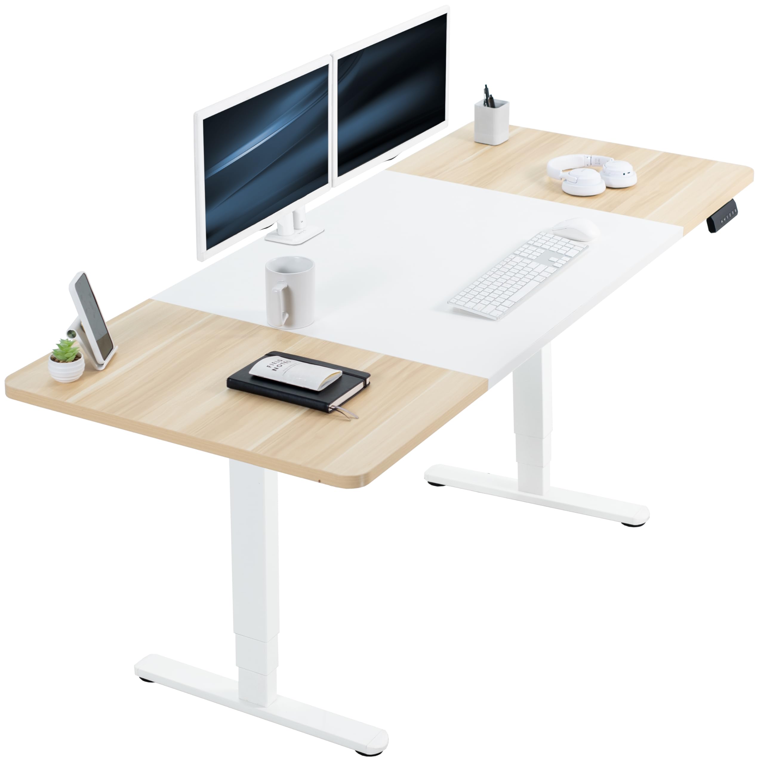 71-Inch Electric Standing Desk with Memory Touch Controller