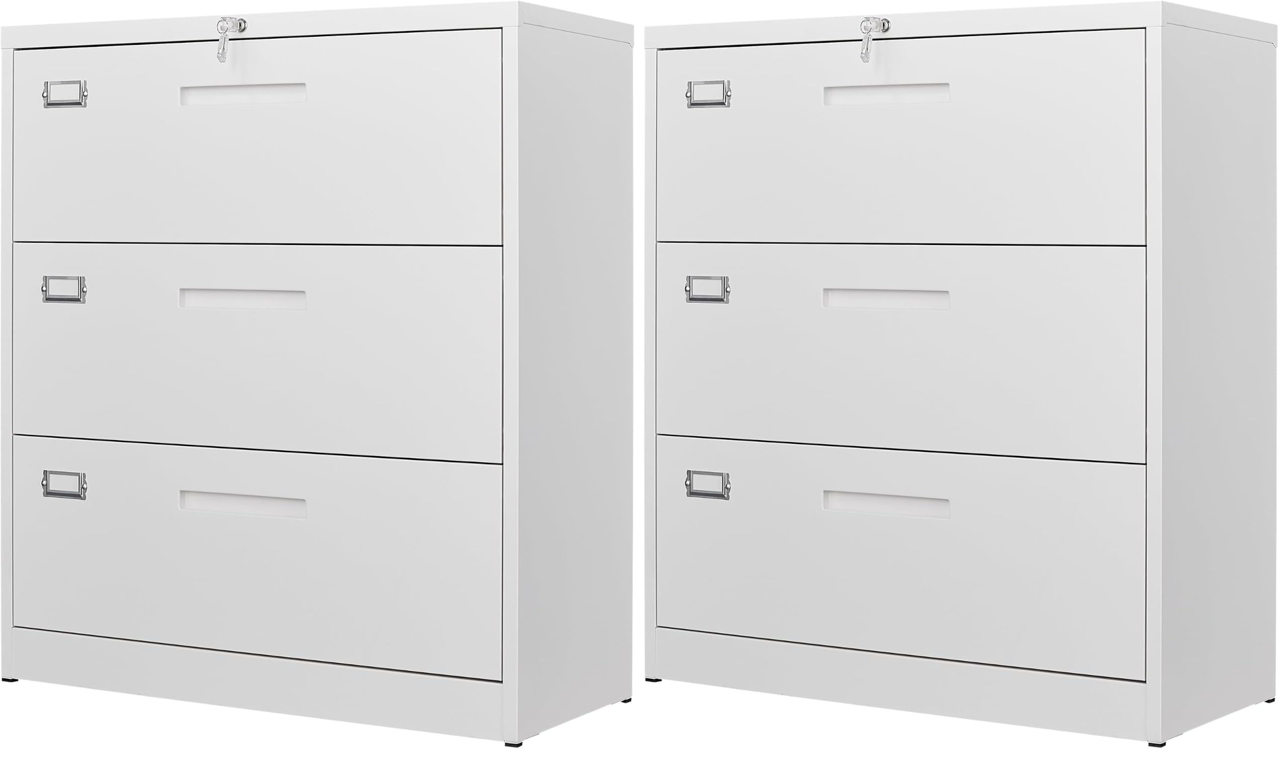 Letaya Metal Lateral File Cabinet with 2–5 Drawers