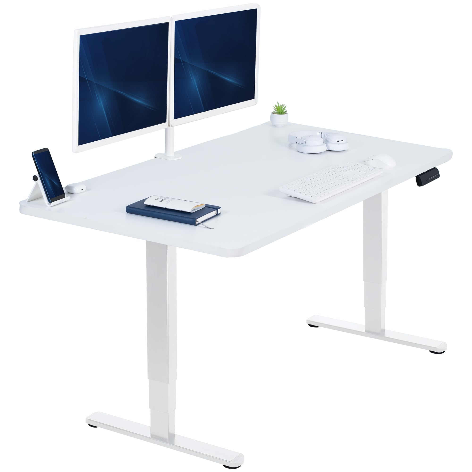 71-Inch Electric Standing Desk with Memory Touch Controller