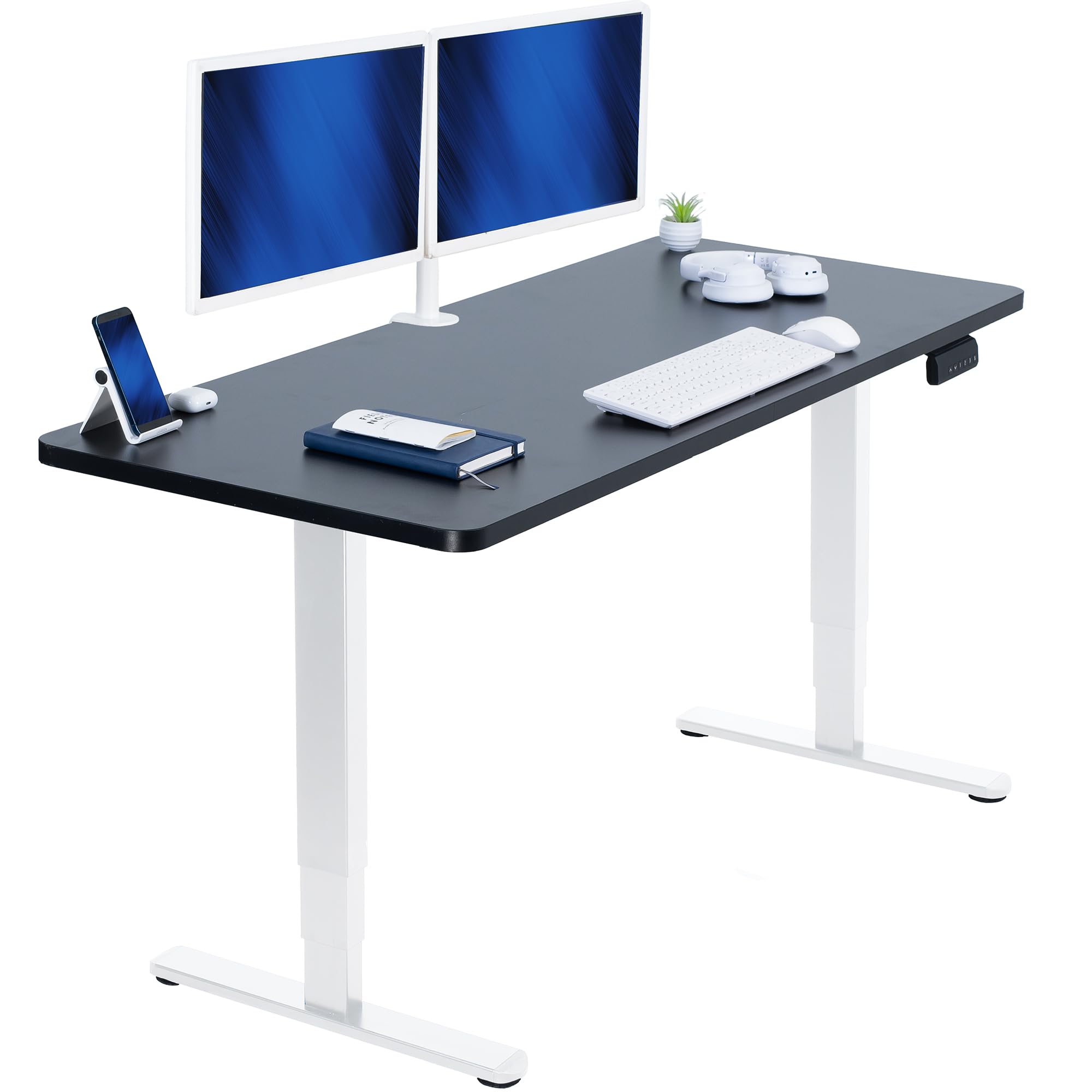 71-Inch Electric Standing Desk with Memory Touch Controller