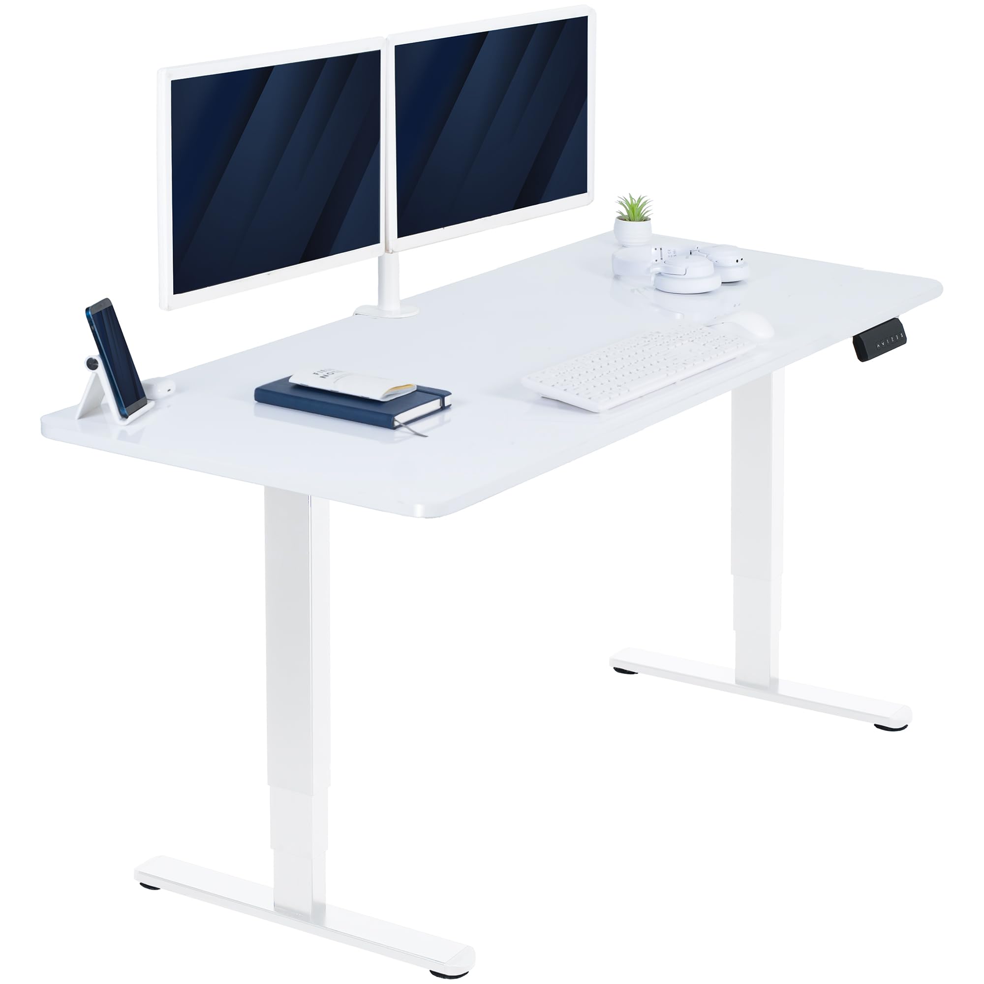 71-Inch Electric Standing Desk with Memory Touch Controller