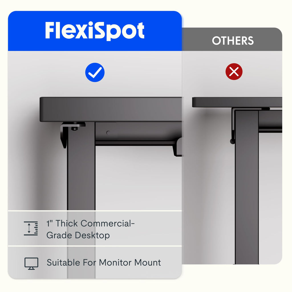 FLEXISPOT L Shaped Standing Corner Desk