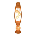 LSSOAZZVVN Modern Simple Southeast Asia Rattan Floor Lamp Living Room Bedroom Study Creative Warm Romantic Wood Japanese Floor Light