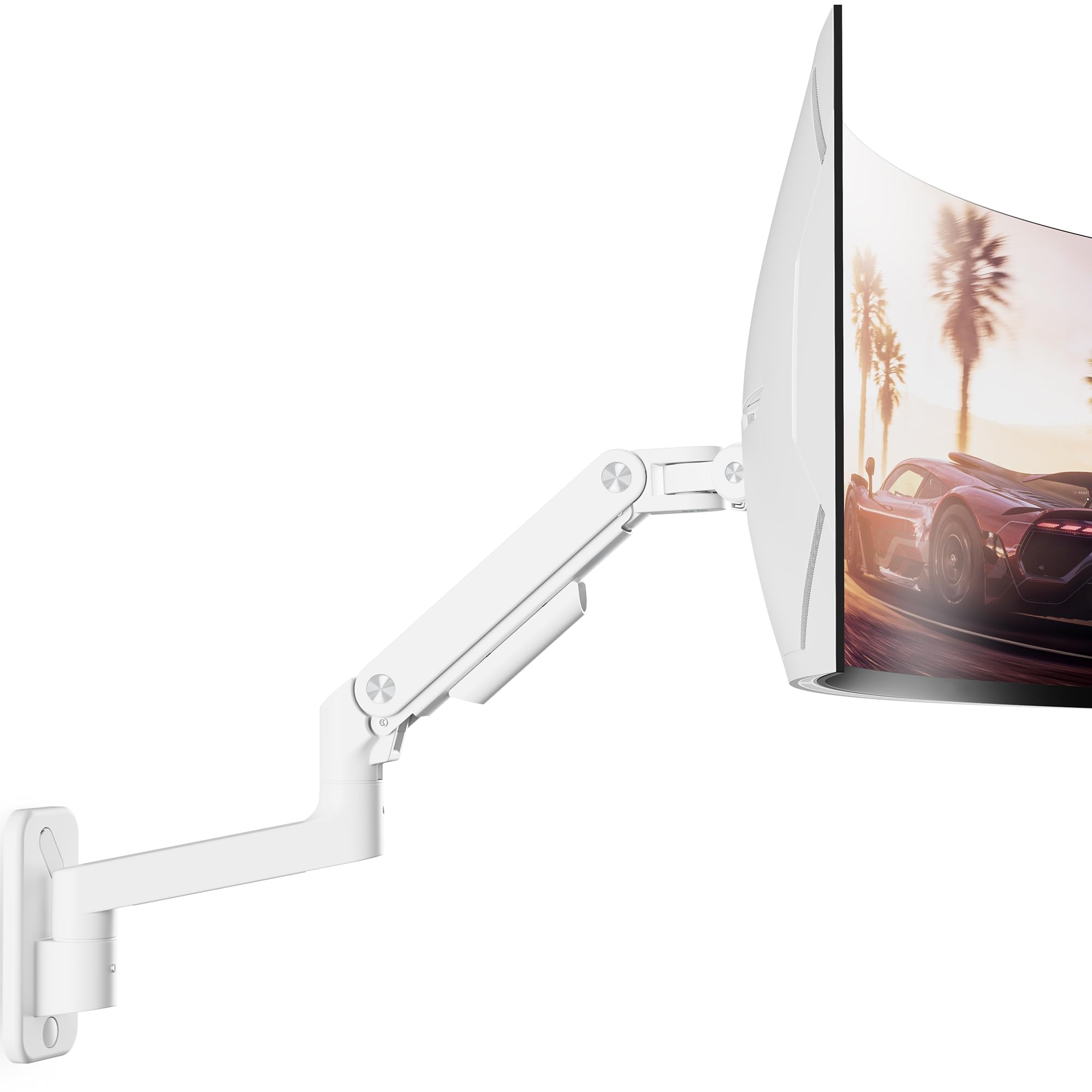 ARES Wing Heavy-Duty Wall Mount Monitor Arm for 17–49″ Screens