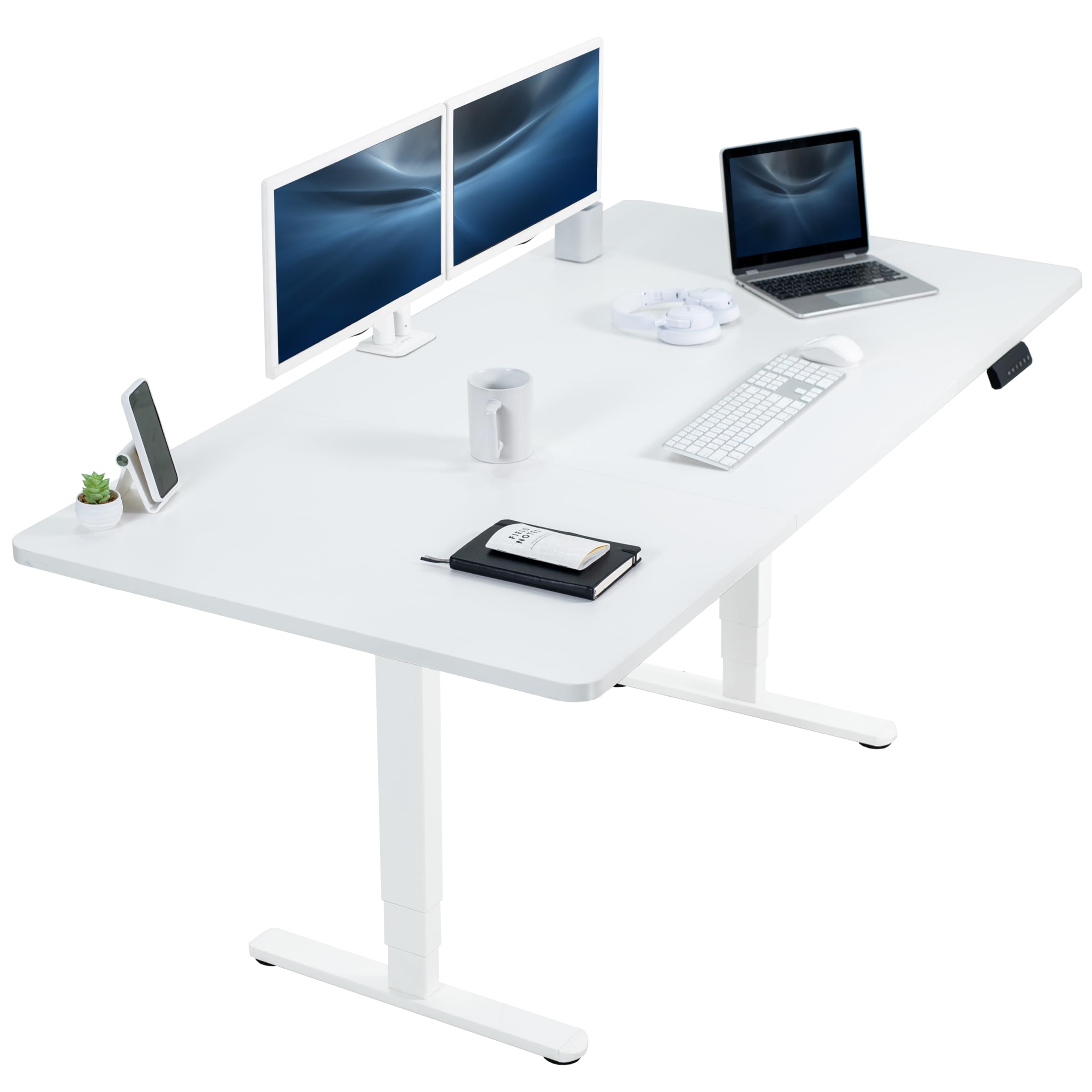 71-Inch Electric Standing Desk with Memory Touch Controller