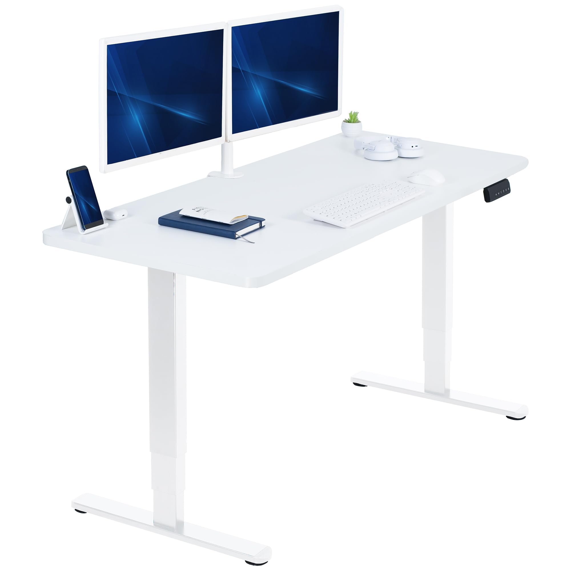 71-Inch Electric Standing Desk with Memory Touch Controller