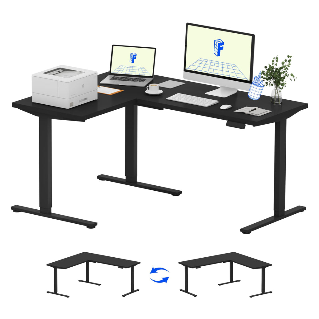 FLEXISPOT L Shaped Standing Corner Desk