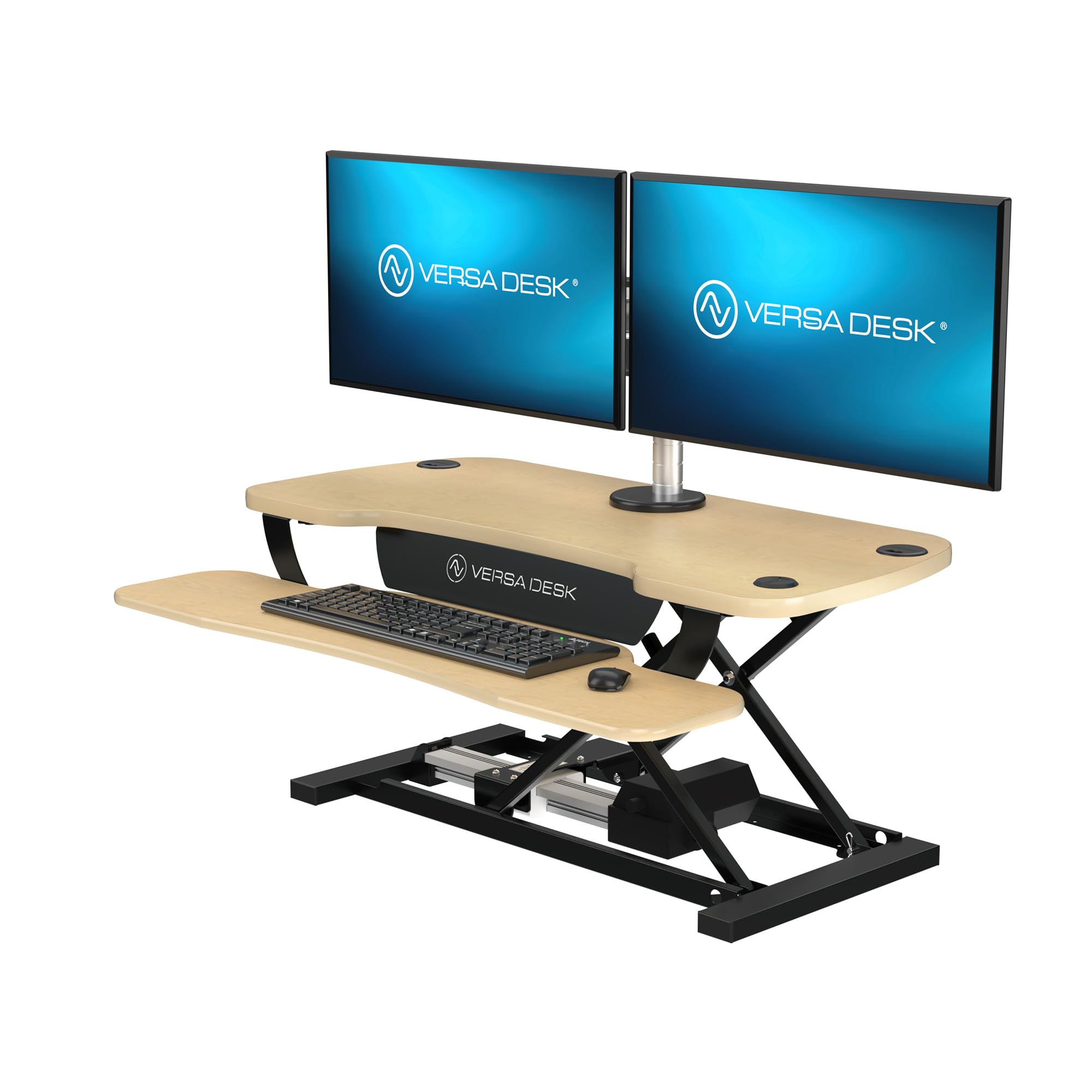 VERSADESK PowerPro Electric Standing Desk Converter with USB