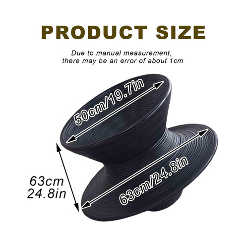 360° Swivel Gyro Chair,One-Piece Molded Rotation Stool Sense Training Tumbler Gyro Spinning Chair,for Kindergarten and Living Room,Commercial Gyro Swivel Chair,Gyro Chair