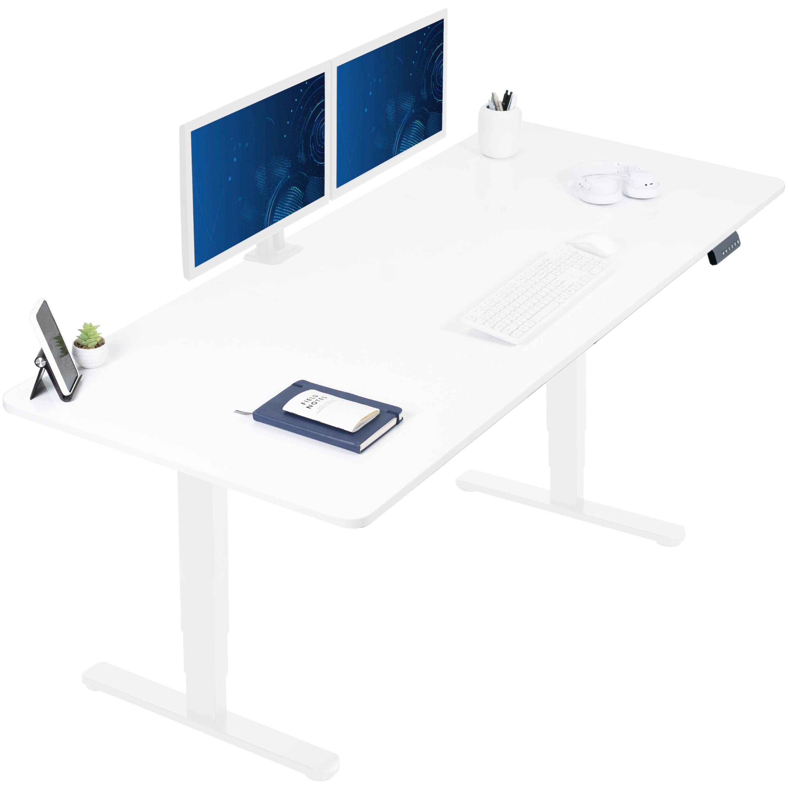 71-Inch Electric Standing Desk with Memory Touch Controller