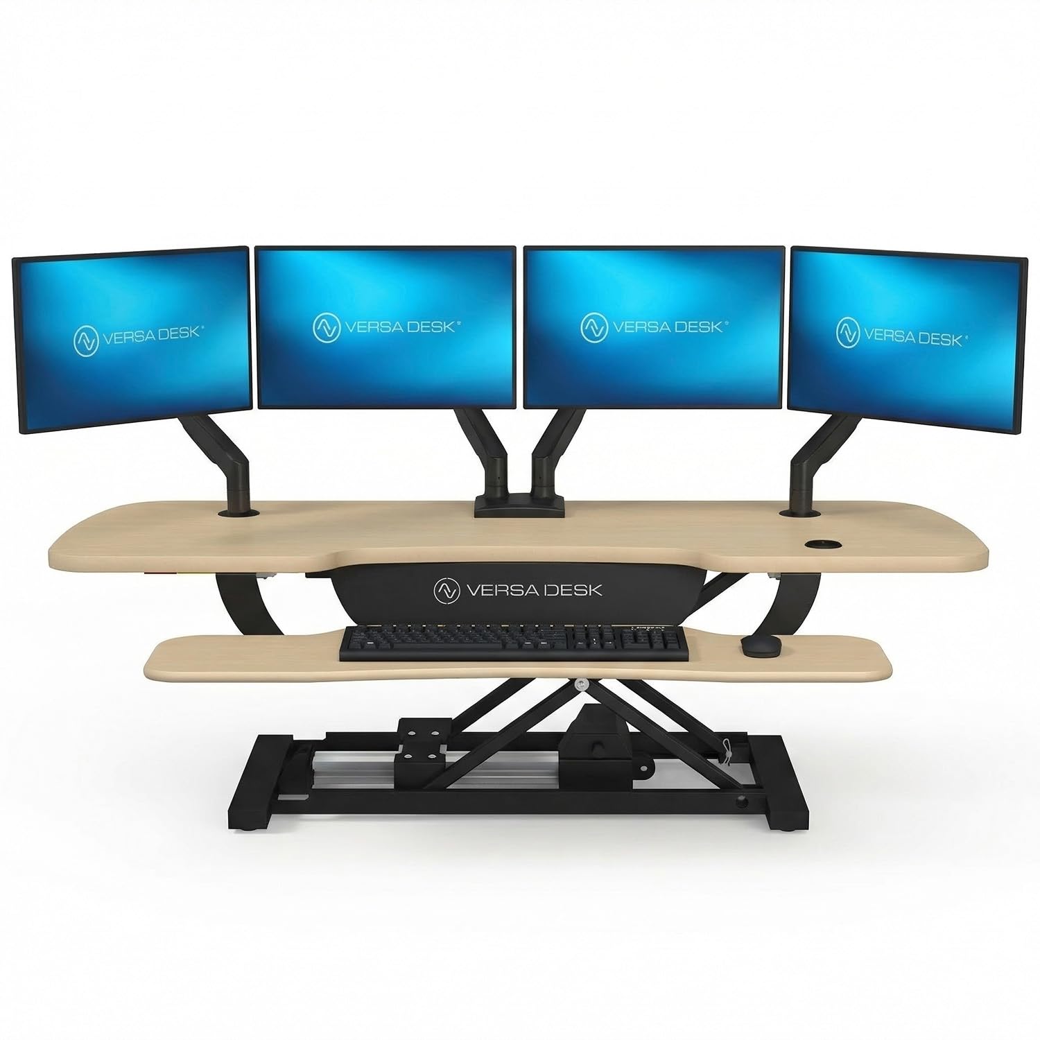 VERSADESK PowerPro Electric Standing Desk Converter with USB