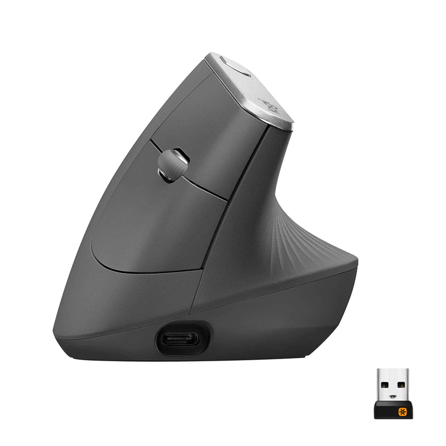 Logitech MX Vertical Wireless Ergonomic Rechargeable Mouse