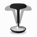 ERGO COLLECT Adult Wobble Stool - Anti-Fatigue Standing Desk Stool with 360° Rocking Non-Slip Curved Base, Height Adjustable 22-32 Inch Standing Chair for Home & Office,Faux Marble