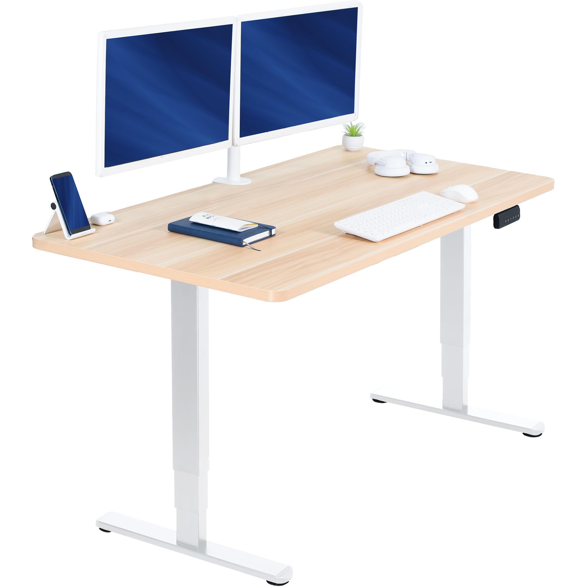 71-Inch Electric Standing Desk with Memory Touch Controller