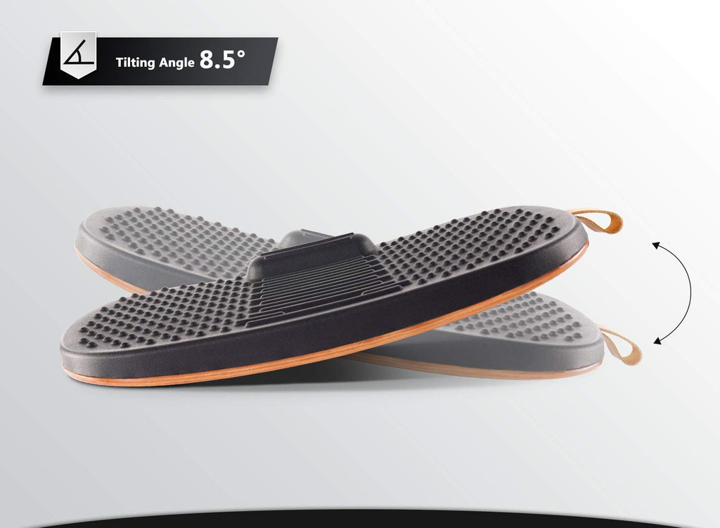 FEZIBO Standing Desk Mat with Anti Fatigue Bar