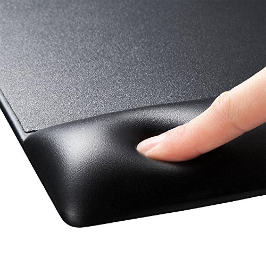 Leather Pad Wrist Support Ergonomic Keyboard Mat Rest Office Mice Gamer Mosue Pads