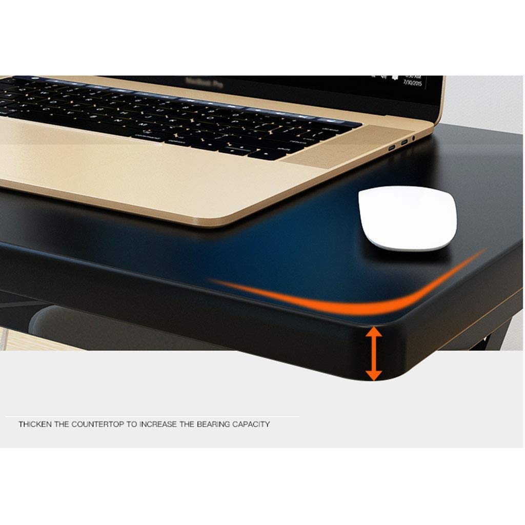 MVUYO Compact & Solid Aluminum Standing Desk, Desktop Platform Height Adjustable w/Smooth Air Assist, Instant Sit Stand Converter & Monitor Laptop Computer Riser at Home & Office (White)
