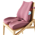 UOHLCX Cushion Office Sedentary Artifact Backrest Integrated Waist Chair Butt Pad Student