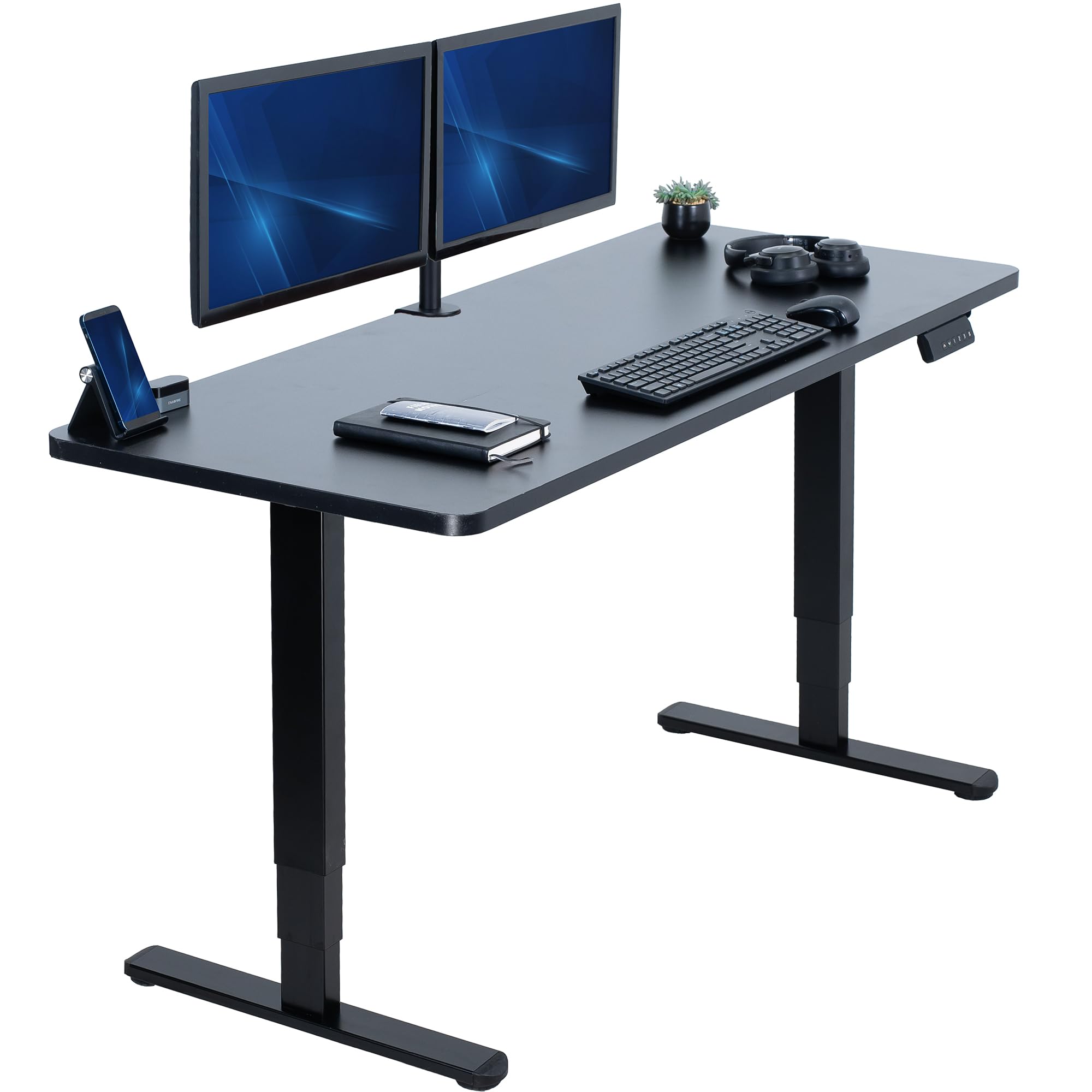 71-Inch Electric Standing Desk with Memory Touch Controller