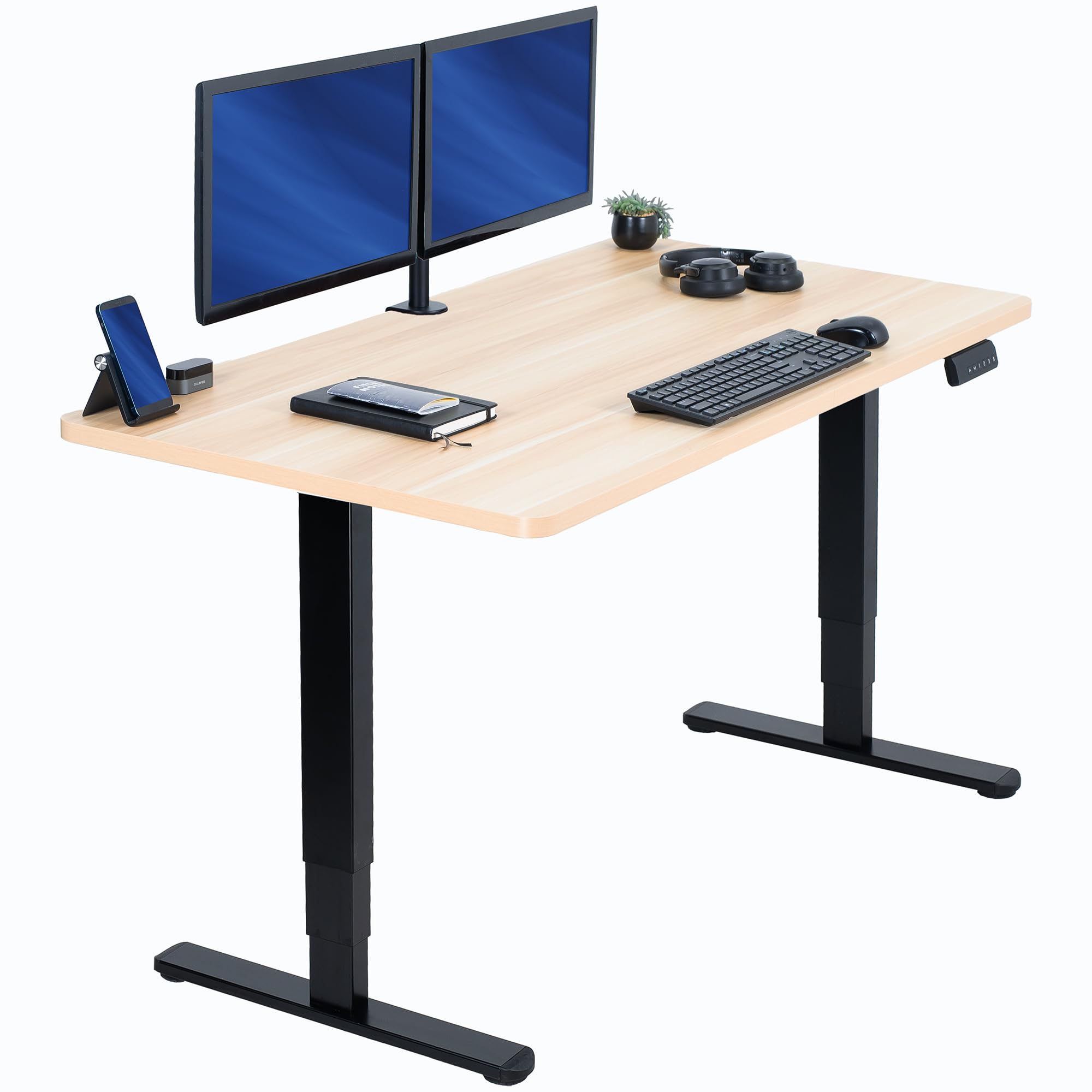 71-Inch Electric Standing Desk with Memory Touch Controller