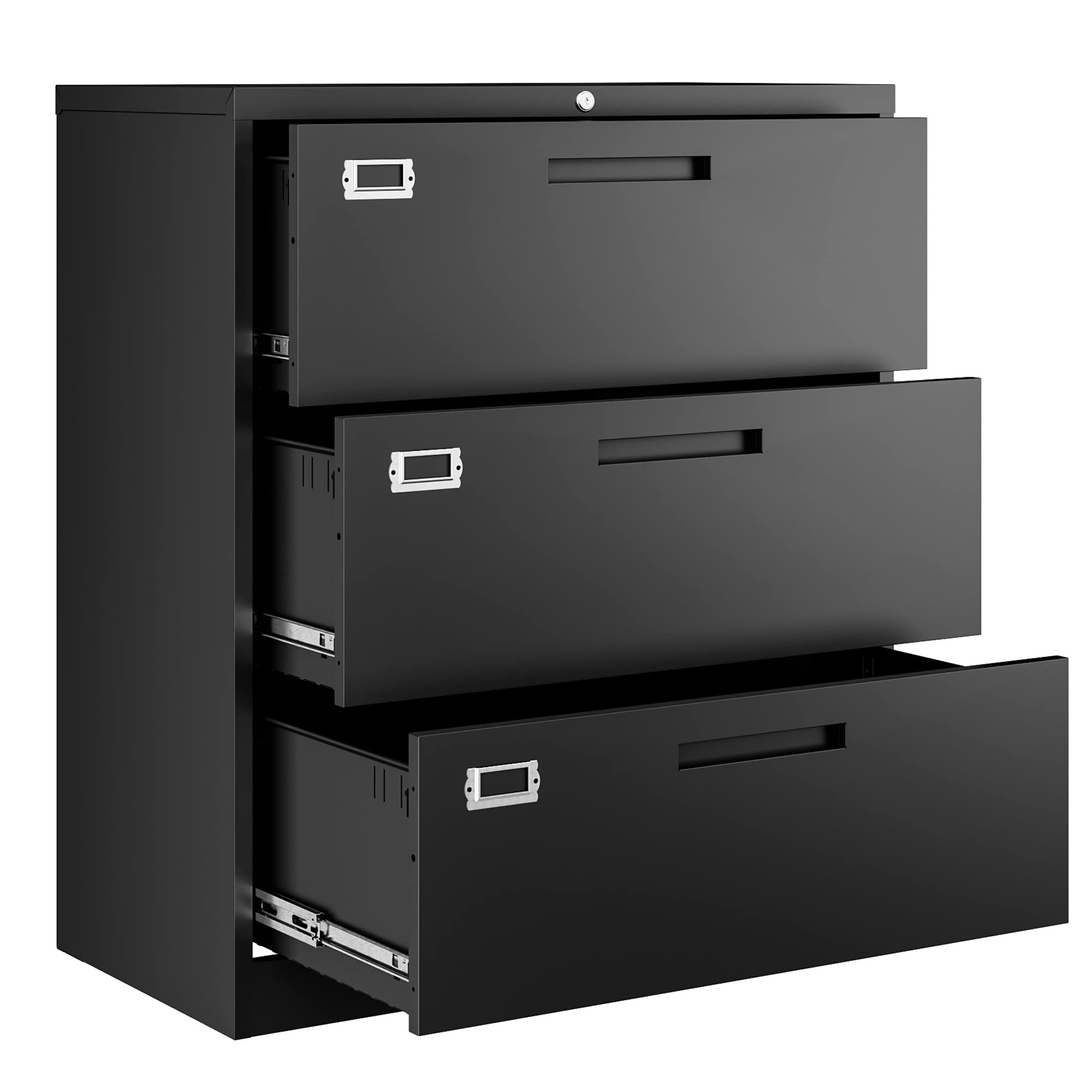 Letaya Metal Lateral File Cabinet with 2–5 Drawers