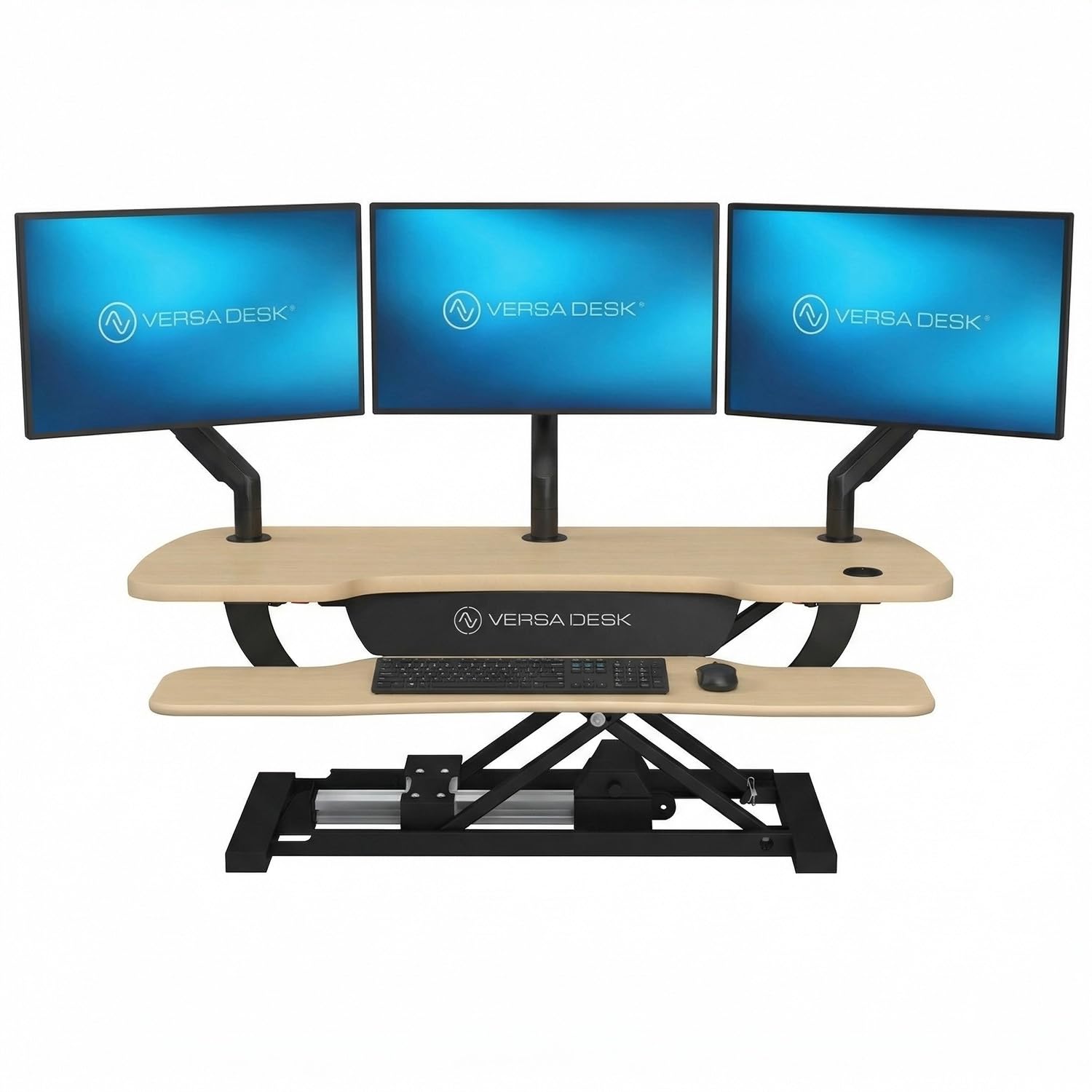 VERSADESK PowerPro Electric Standing Desk Converter with USB