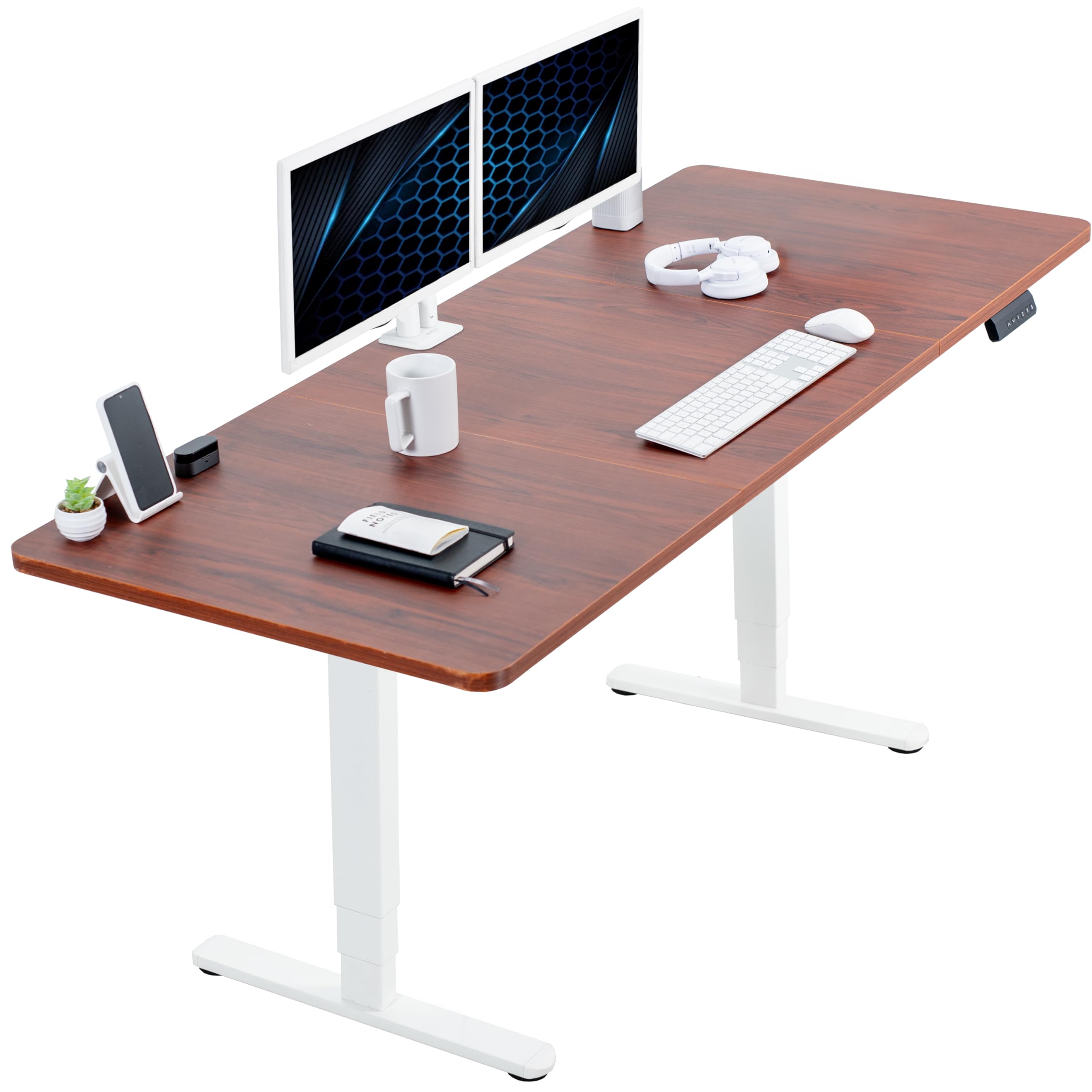 71-Inch Electric Standing Desk with Memory Touch Controller