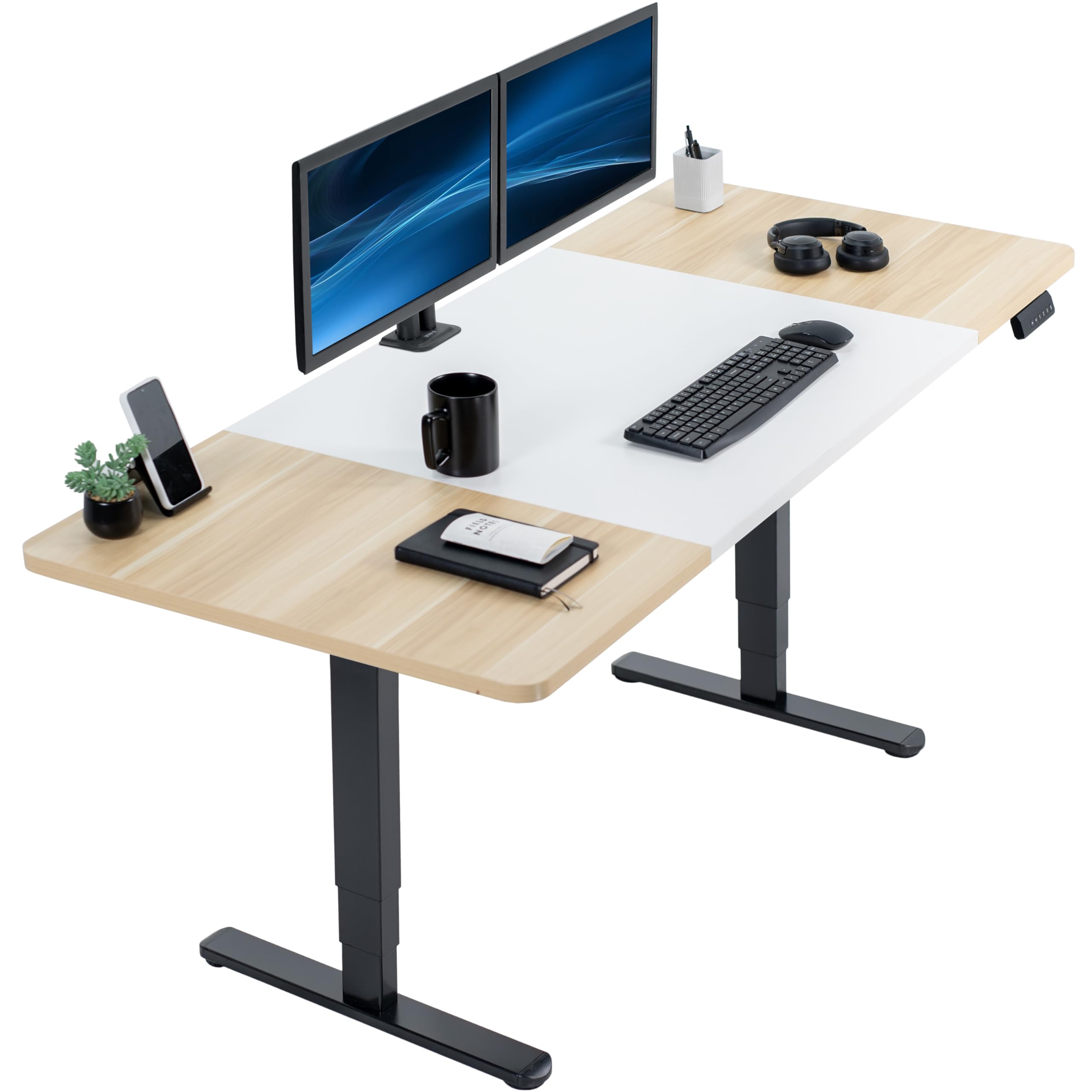 71-Inch Electric Standing Desk with Memory Touch Controller