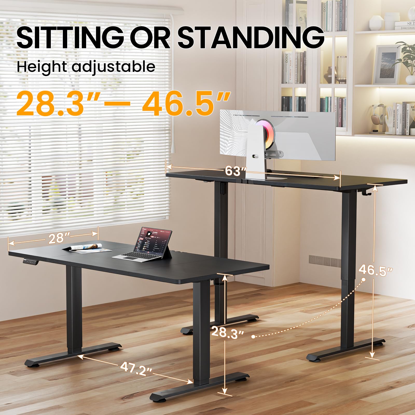 Veken Standing Desk, Conference Room Tables