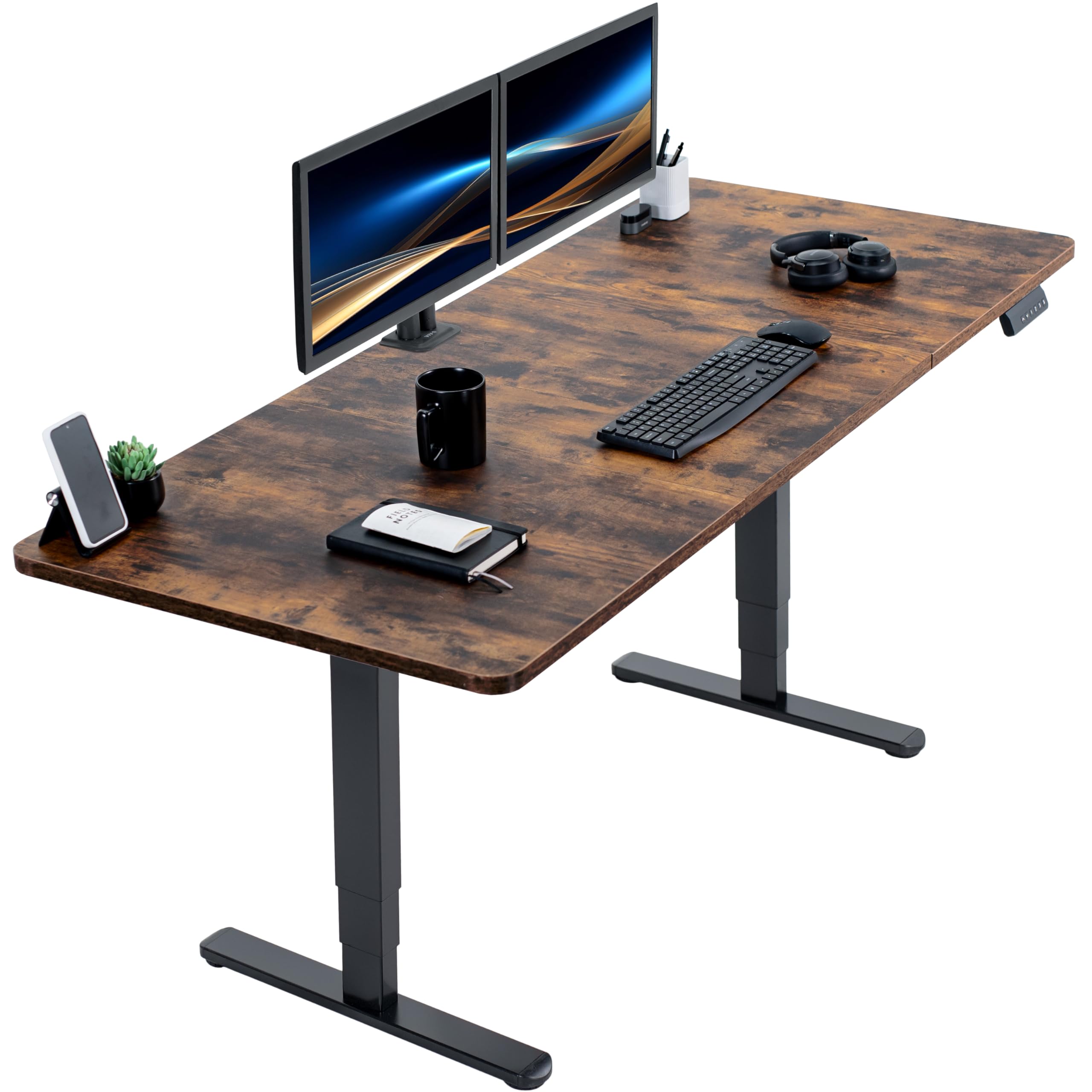71-Inch Electric Standing Desk with Memory Touch Controller