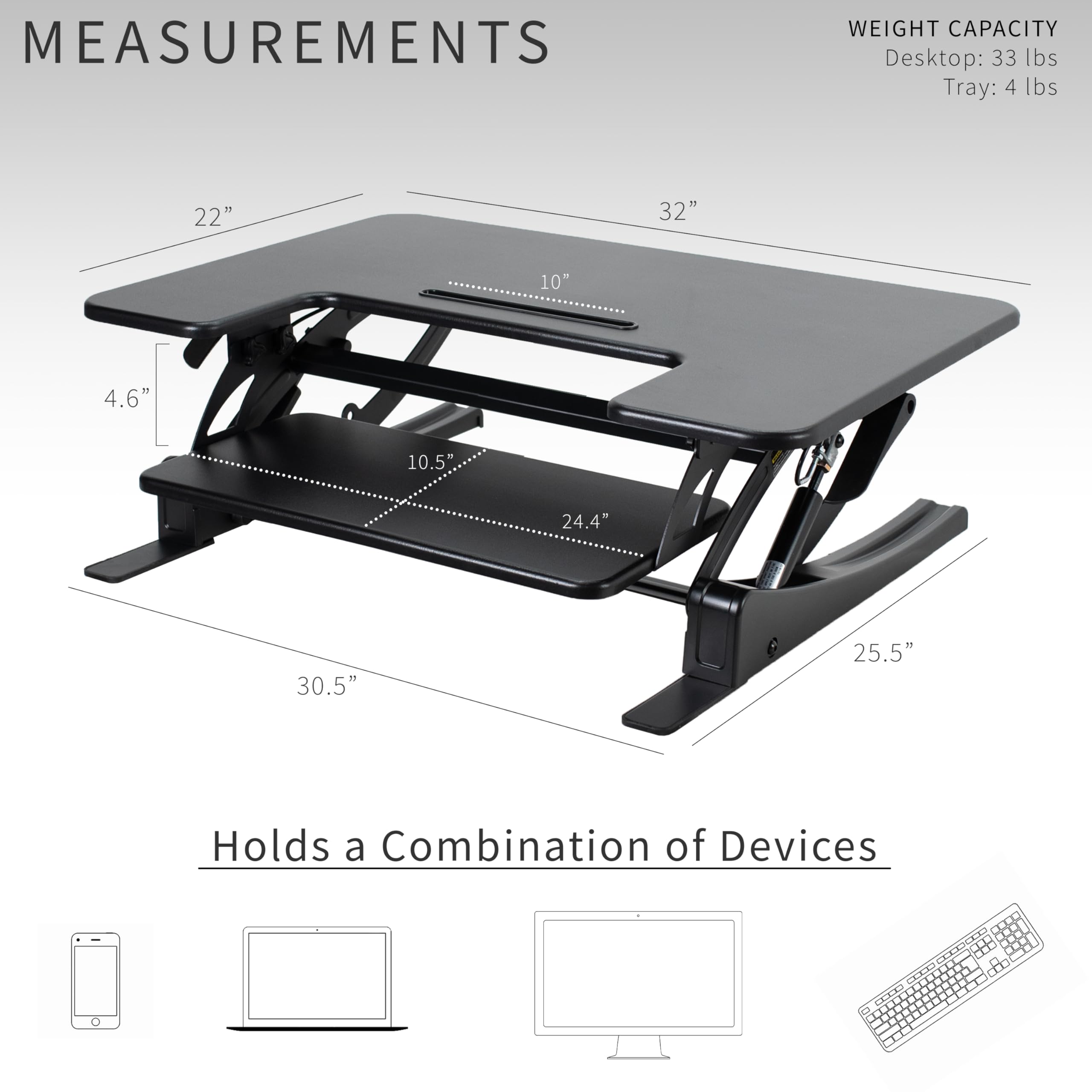 Standing Desk Converter