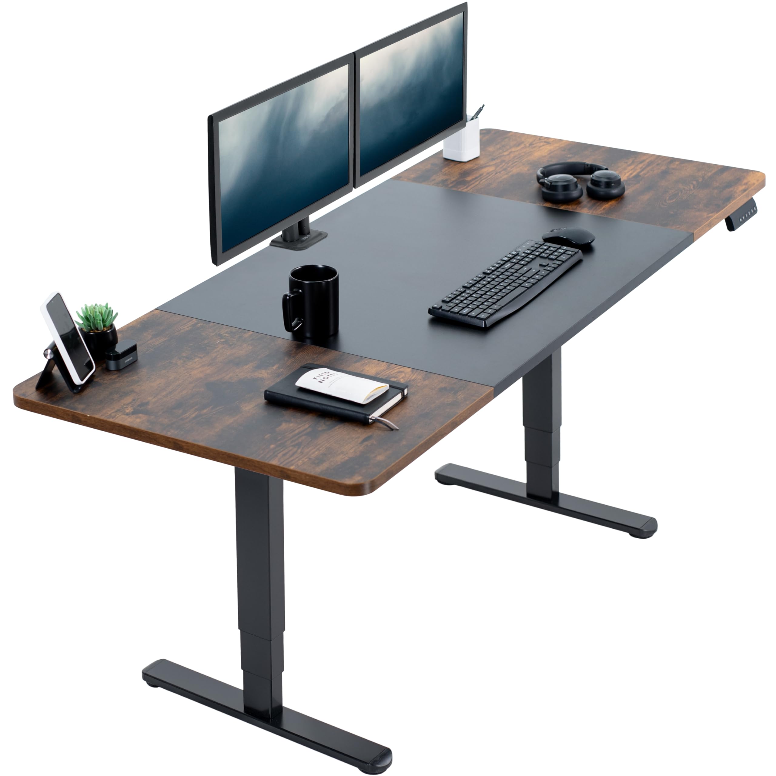 71-Inch Electric Standing Desk with Memory Touch Controller